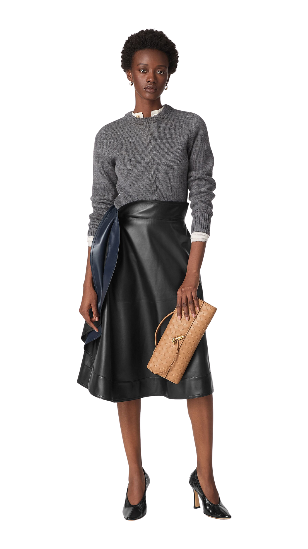 Andiamo Clutch in Pale Brown