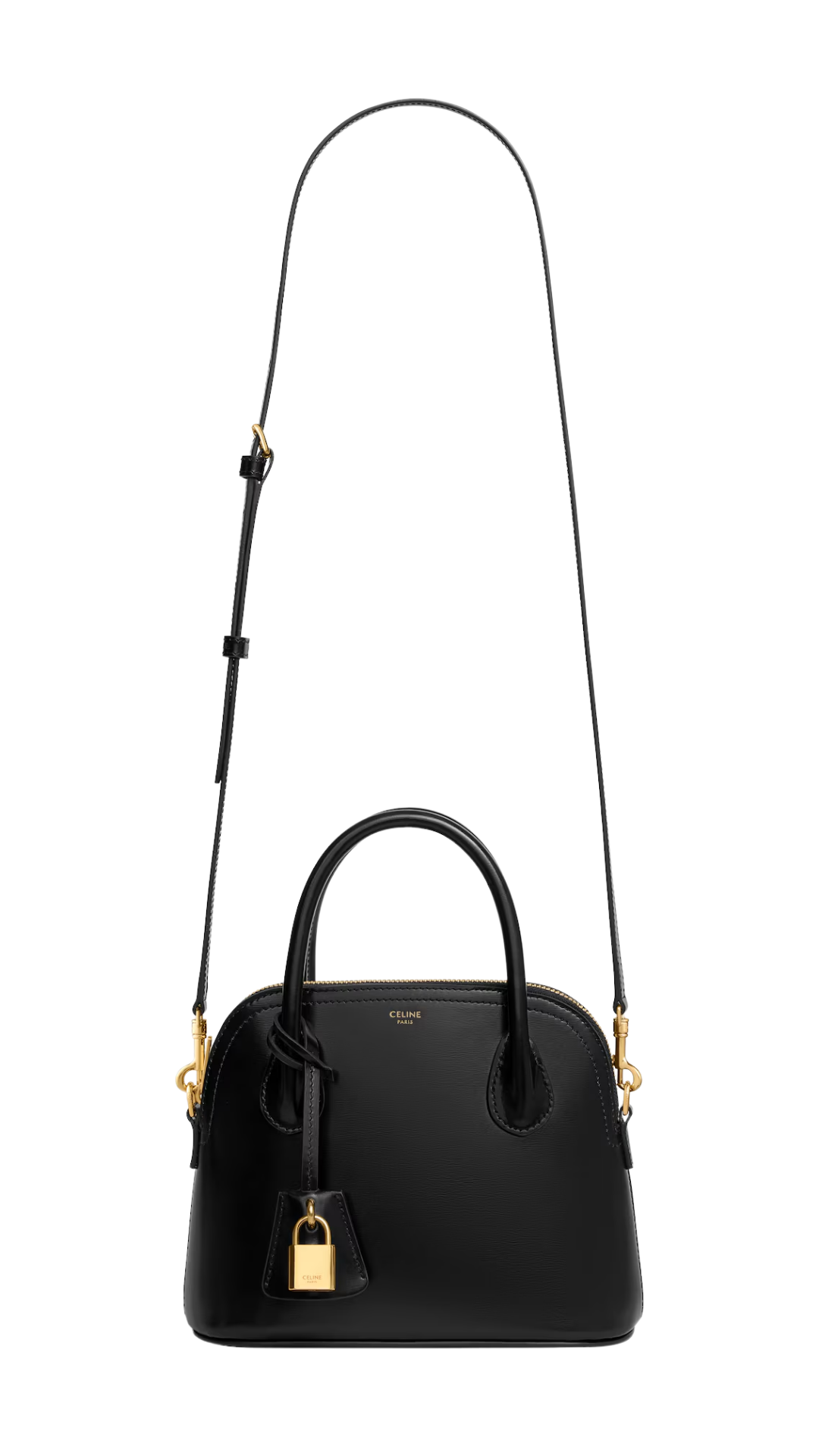 Teen Honorine Bag Black In Shiny Calfskin