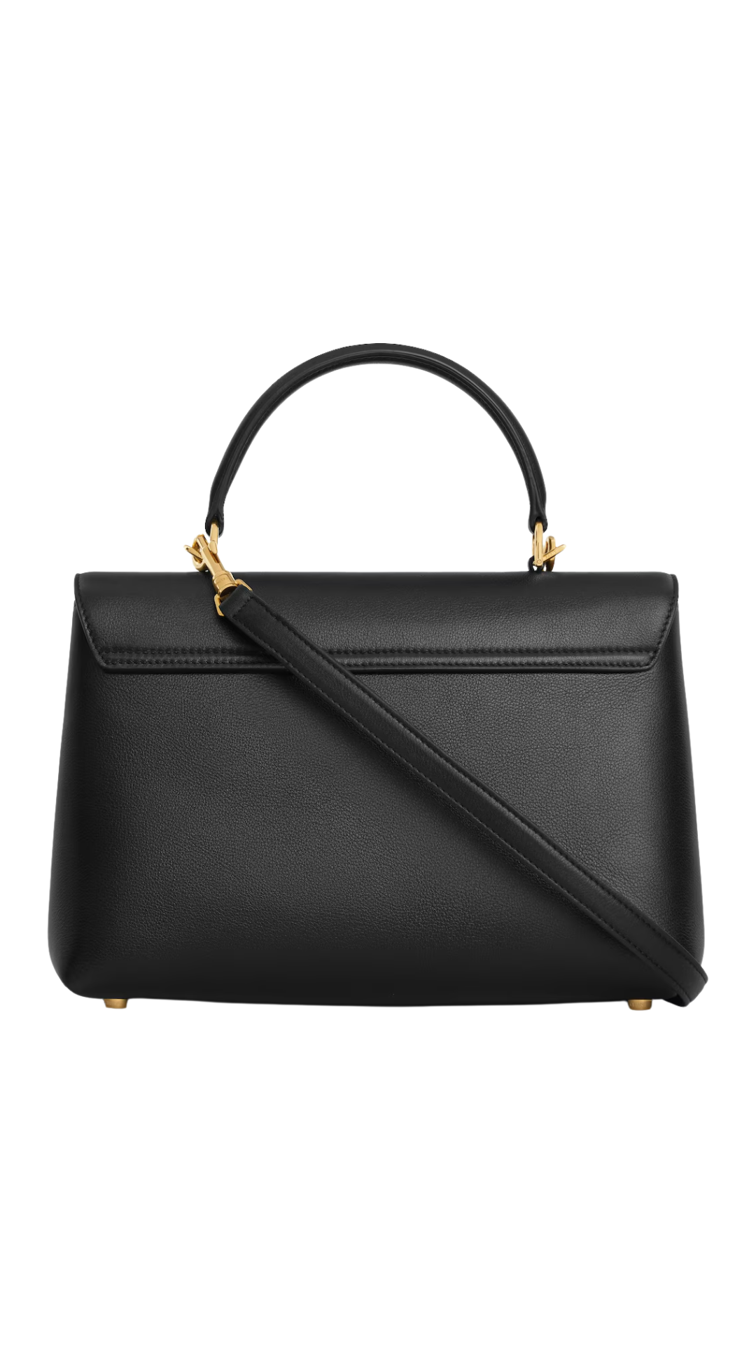 Medium Nino Bag in Black Supple Grained Calfskin