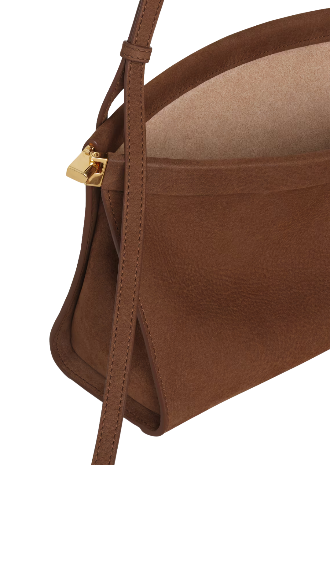 Le Click West Medium Bag in Nubuck