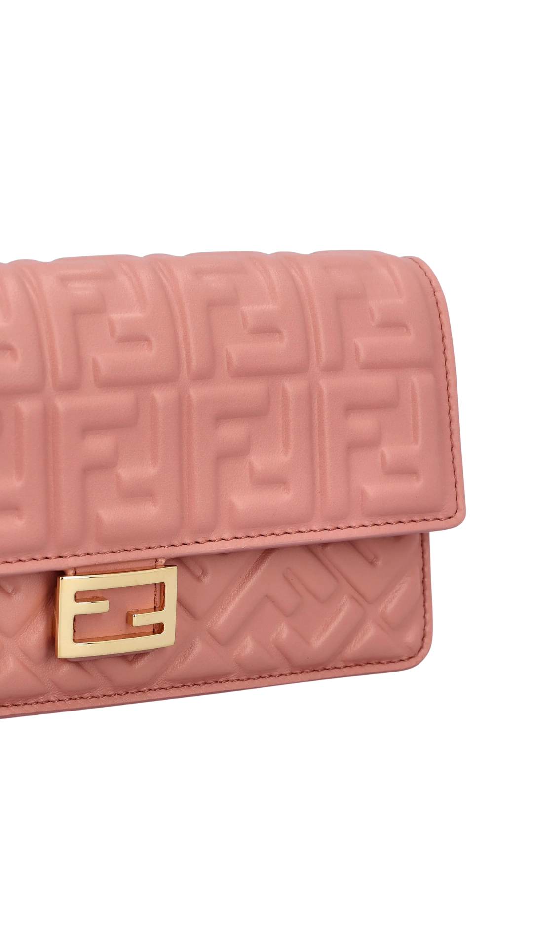 Wallet On Chain Baguette in Pink