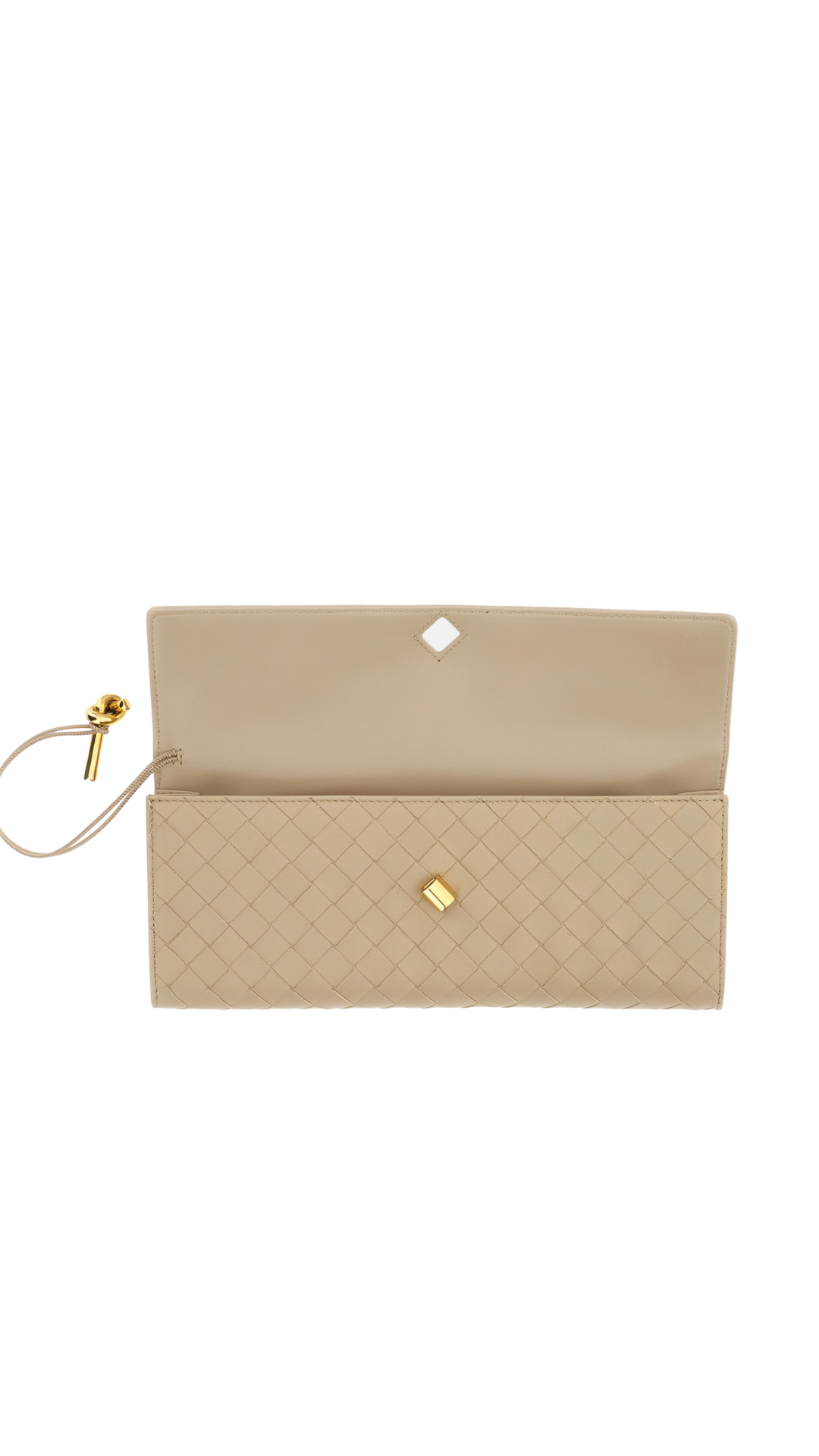 Andiamo Clutch in Beige