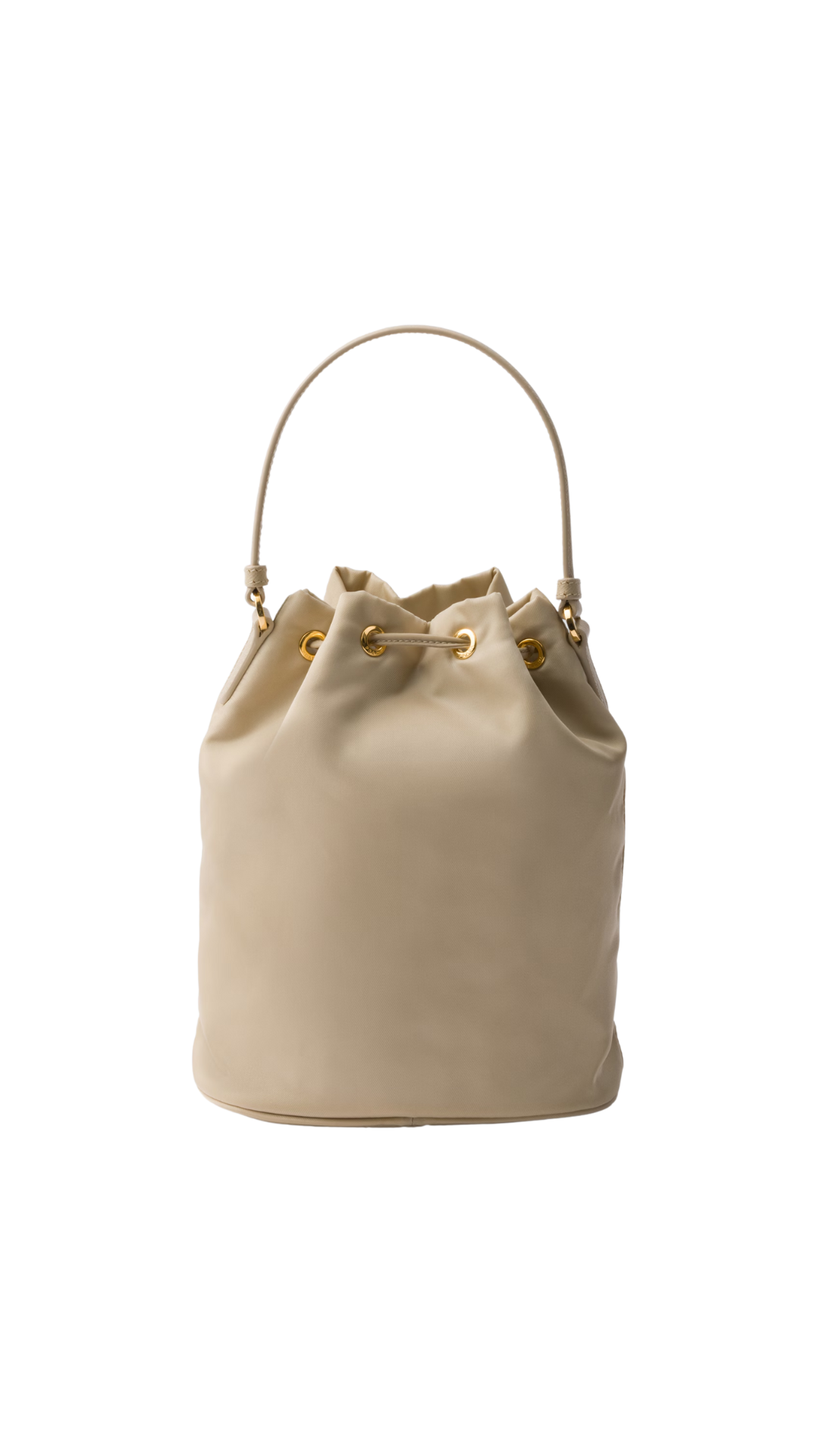 Duet Re-Nylon Bucket Bag in Desert Beige