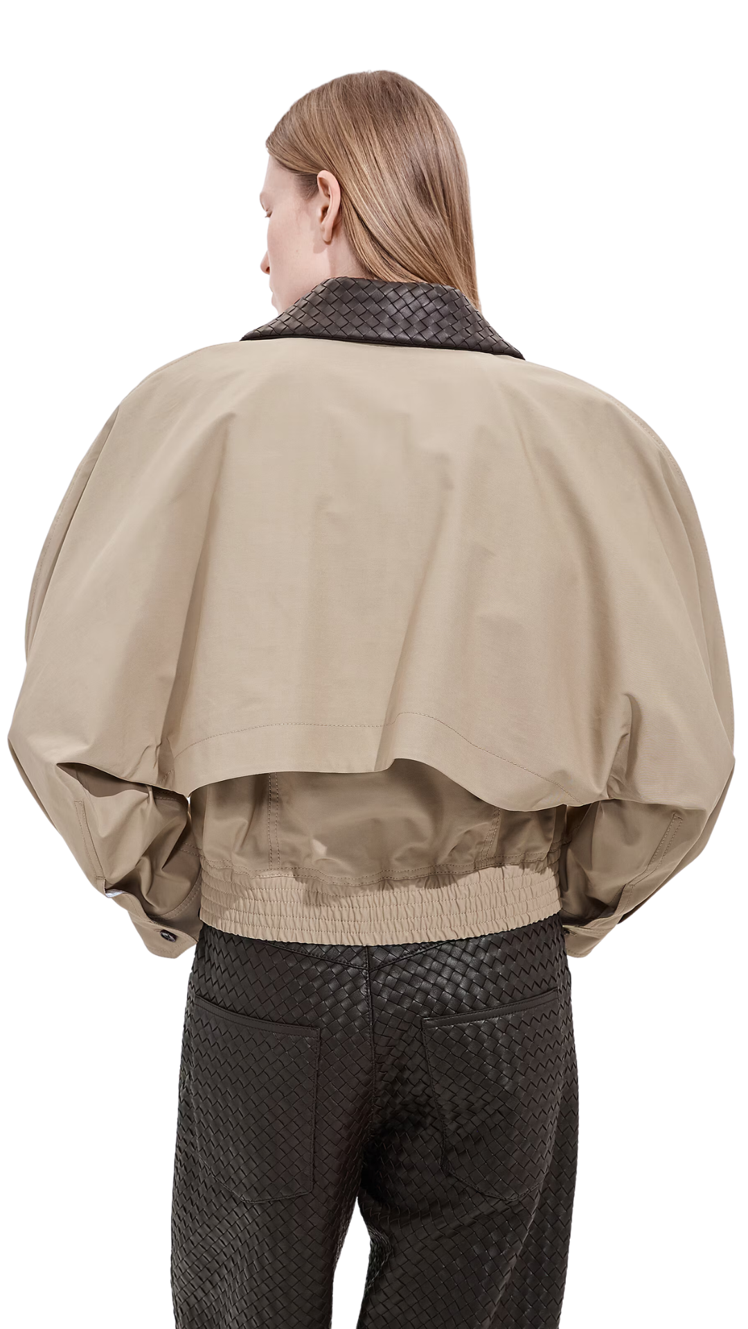 Cotton Blouson in Sahara