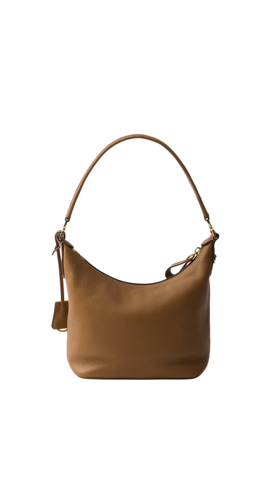 Leather Mini-Bag in Caramel