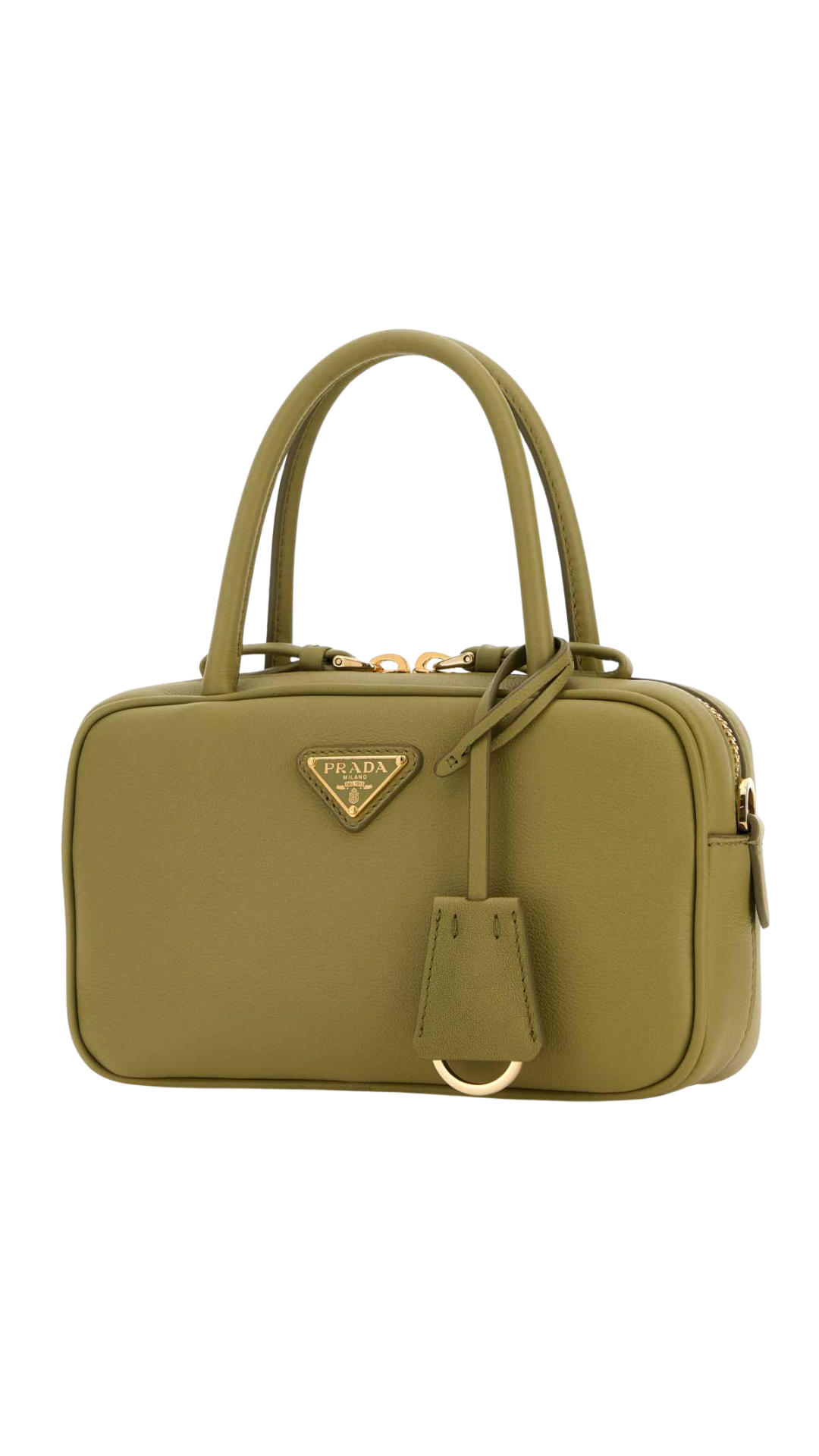 Two-Handle Bag in Pistachio Green