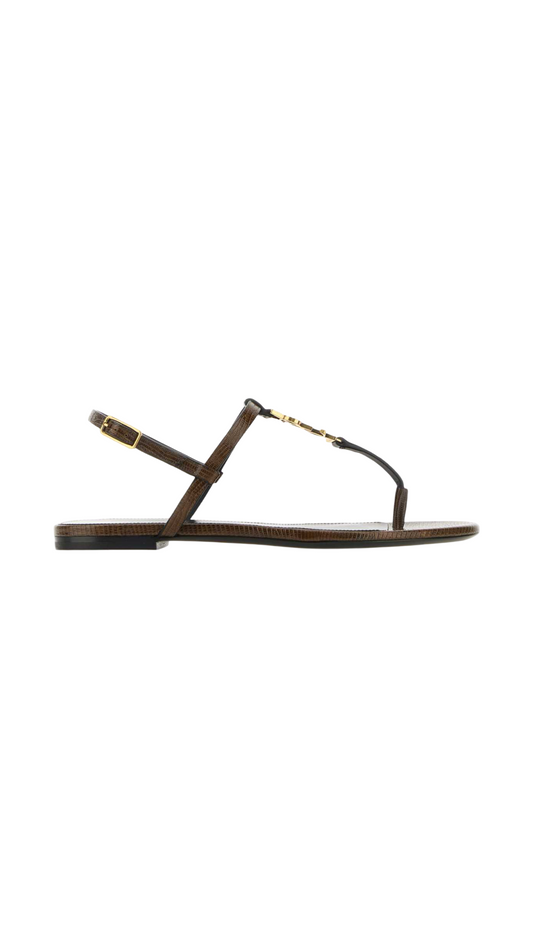 Cassandra Sandals in Leather BROWN