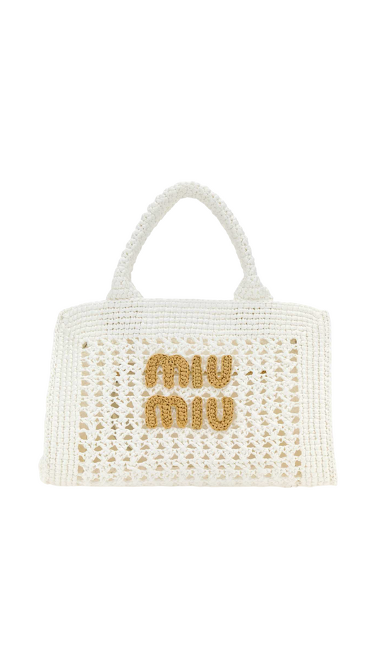 Crochet Handbag WHITE