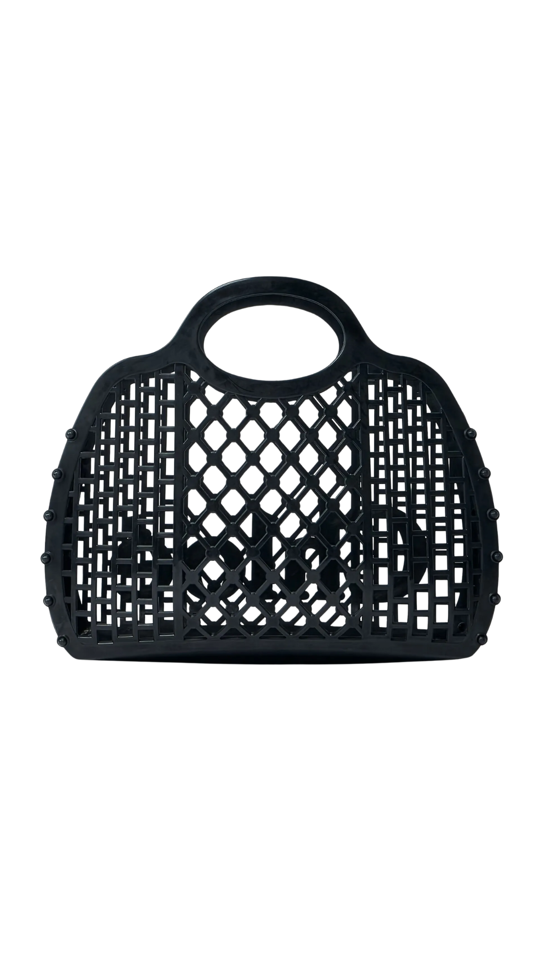 Chloé Cage Tote Bag in Jelly Black