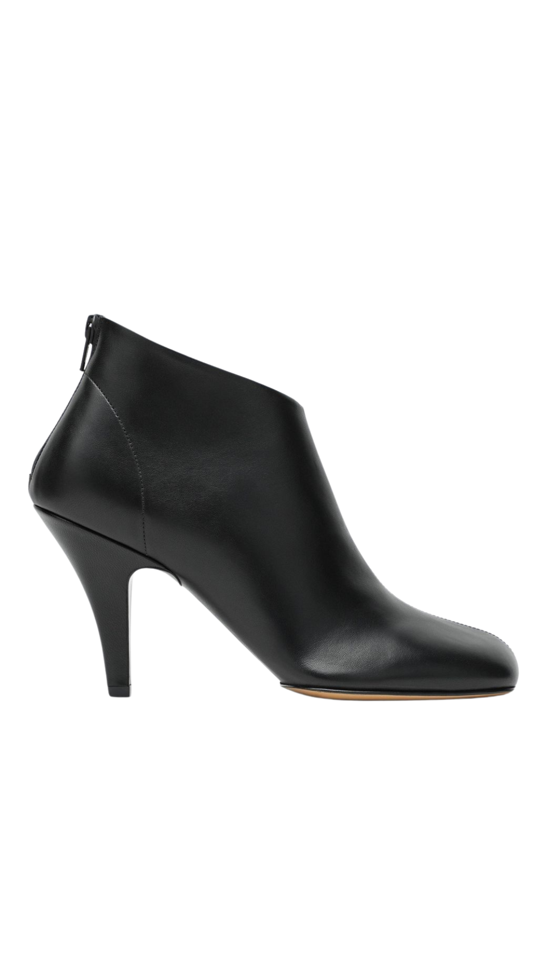 Soft Ankle Boot in Black Leather