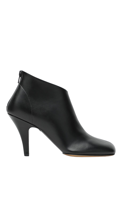 Soft Ankle Boot in Black Leather