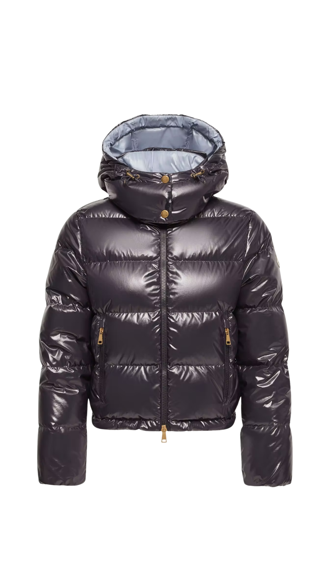 Niveole Short Down Jacket in Navy Blue