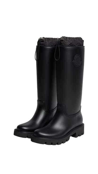 Kickstream High Rain Boots in Black