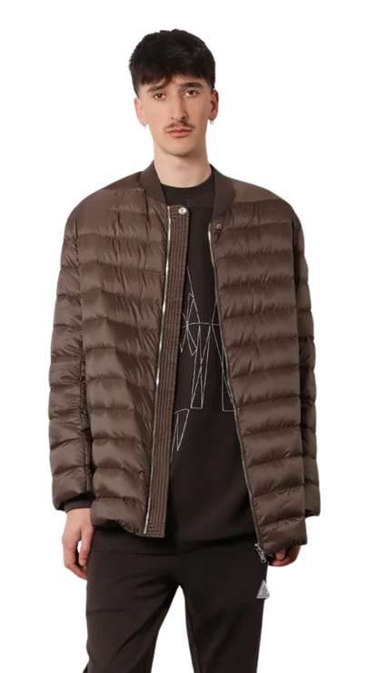 Flight Parka Down Jacket in Brown