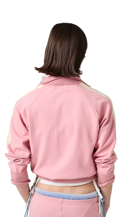 Technical Fabric Jacket in Alabaster/Ivory