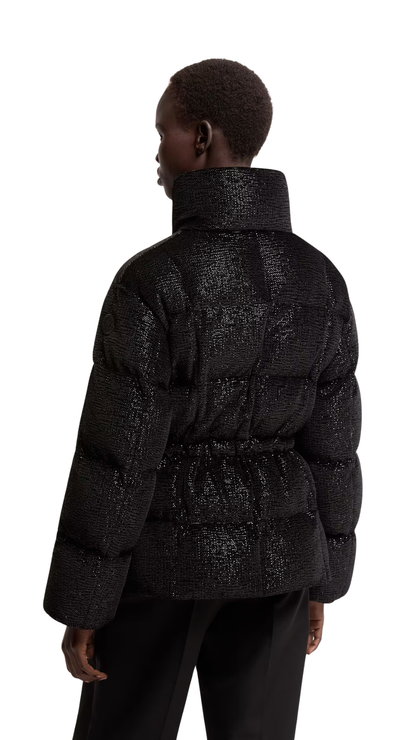 Mouettes Short Down Jacket in Black