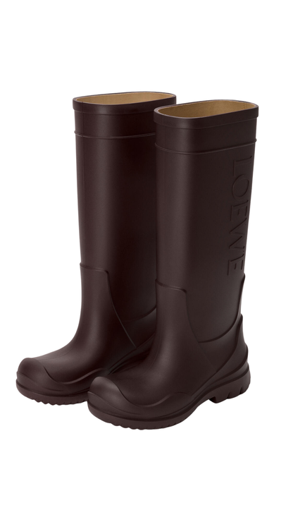 Storm Boot in Dark Chestnut Rubber
