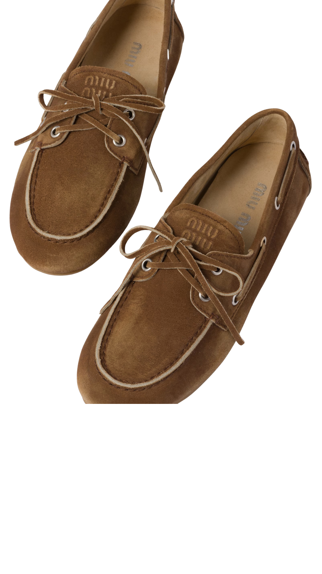 Faded Unlined Suede Loafers in Cinnamon