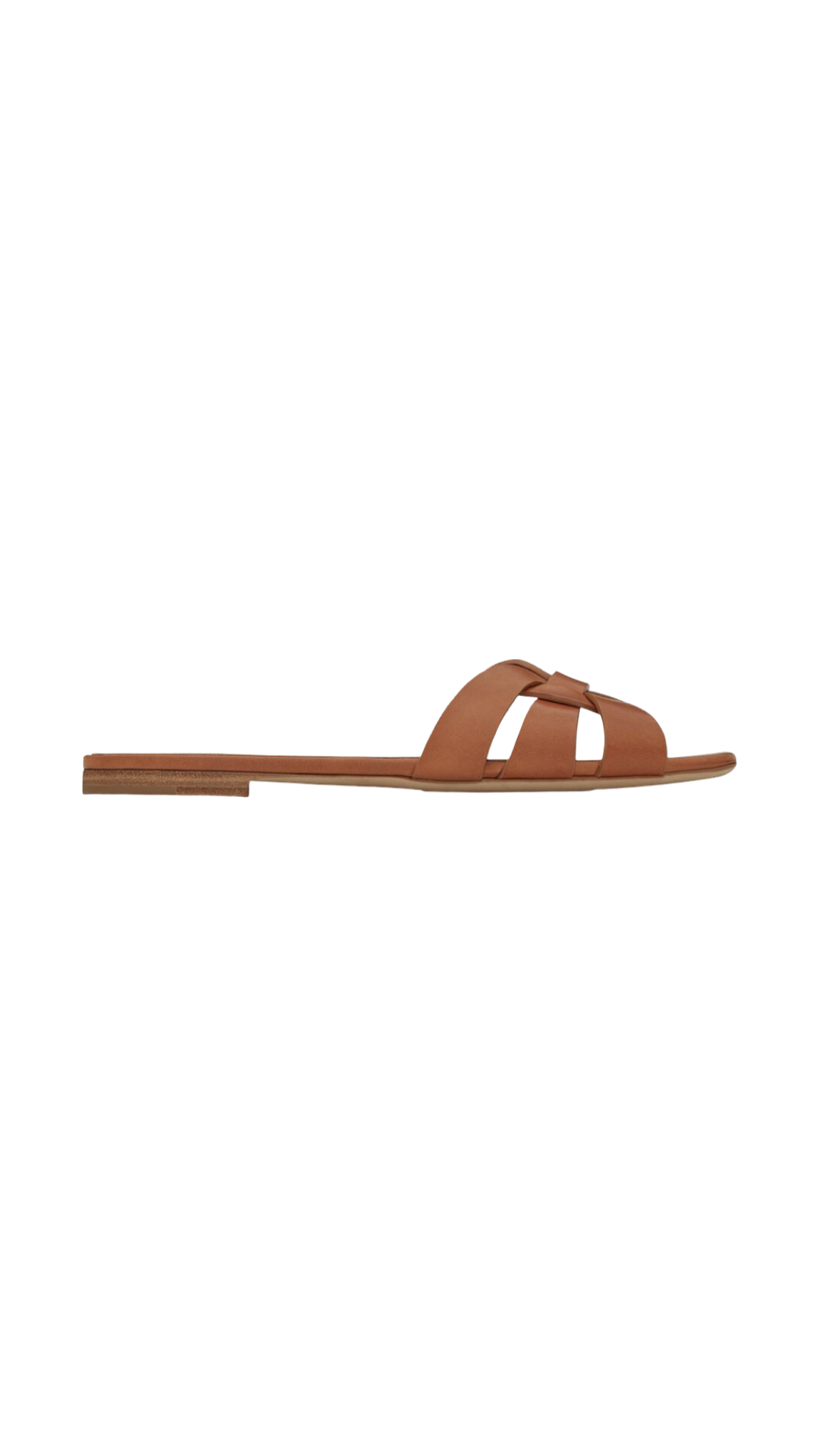 Tribute Mules in Smooth Leather AMBER