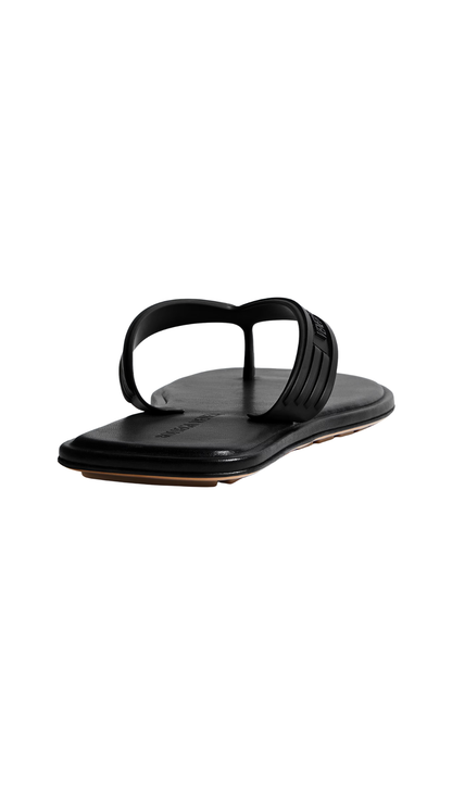 Sampieri Flat Thong in Black