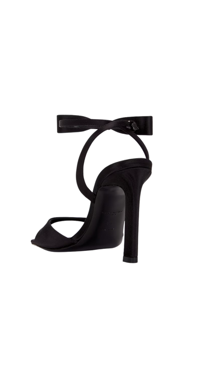 Nakecd Bow Sandal in Black