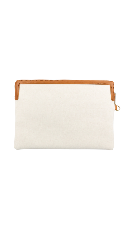 Small Pouch in Beige
