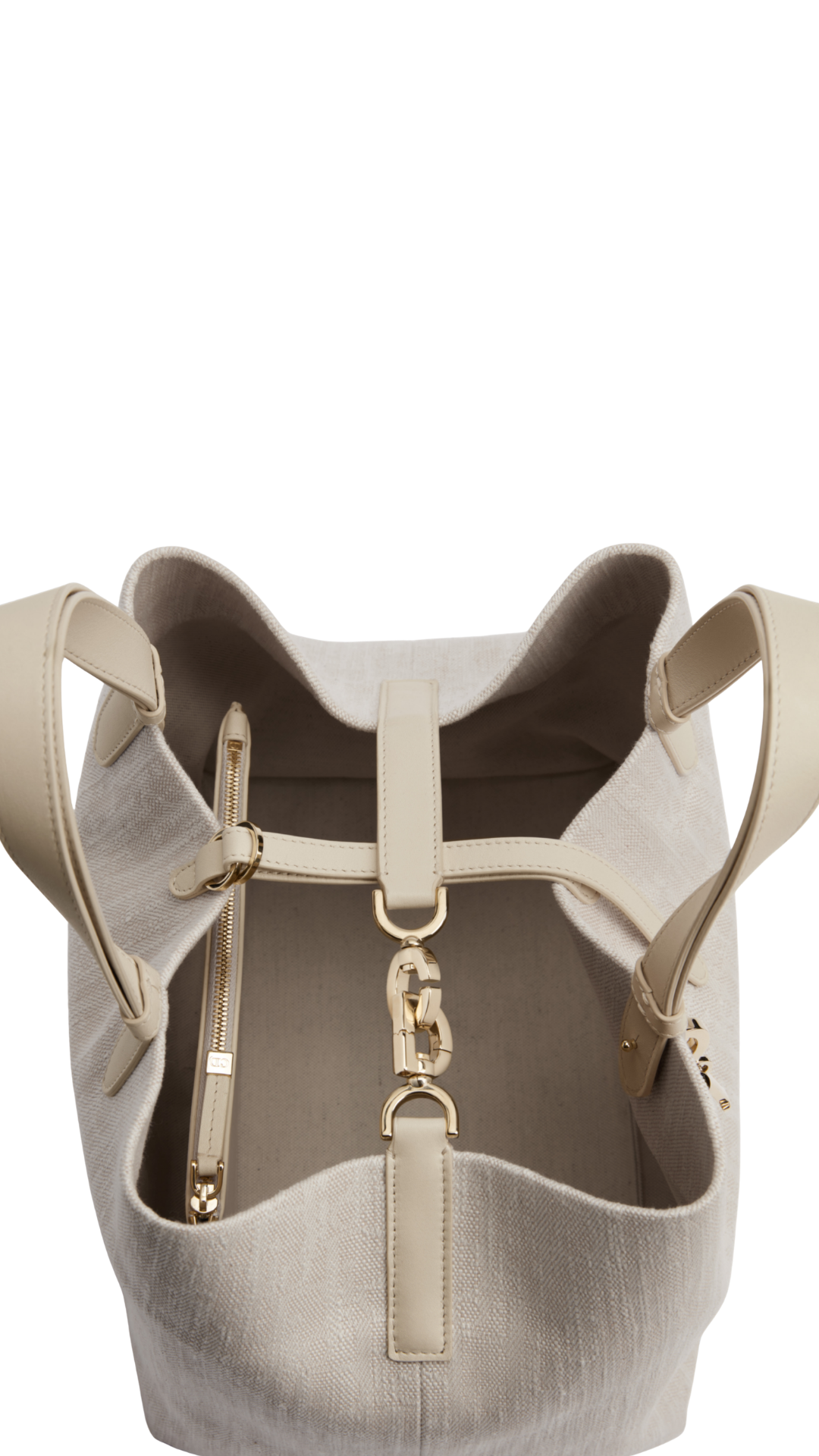 Medium Dior Toujours Bag in Beige Dior Oblique Washed Jacquard