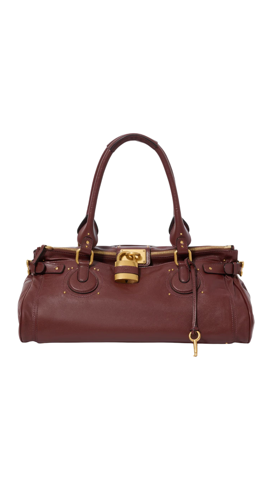 XL Paddington Weekender Bag in Grained Leather