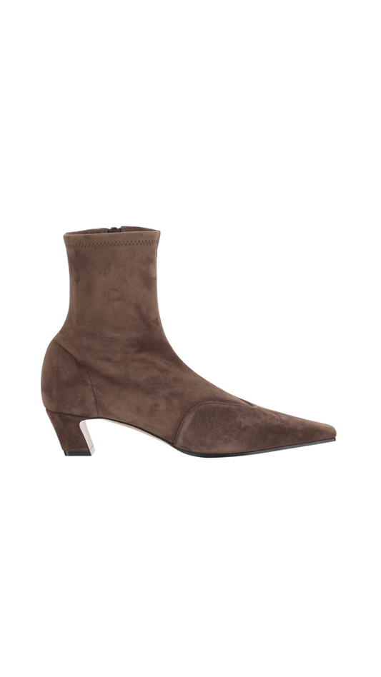 Nevada Stretch Low Boot in Beige