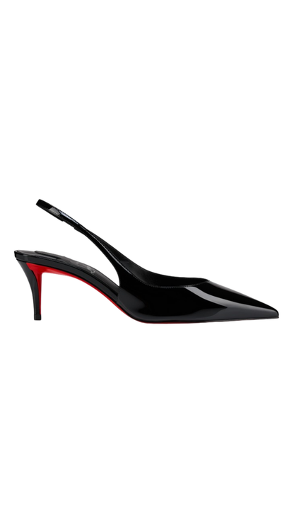 Miss Z Sling Back 60 mm Slingback Pumps - Patent Calf Leather