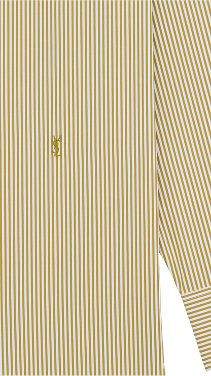 Cassandre Shirt in Striped Cotton Poplin