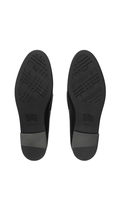 Leather Opal Loafers in Black