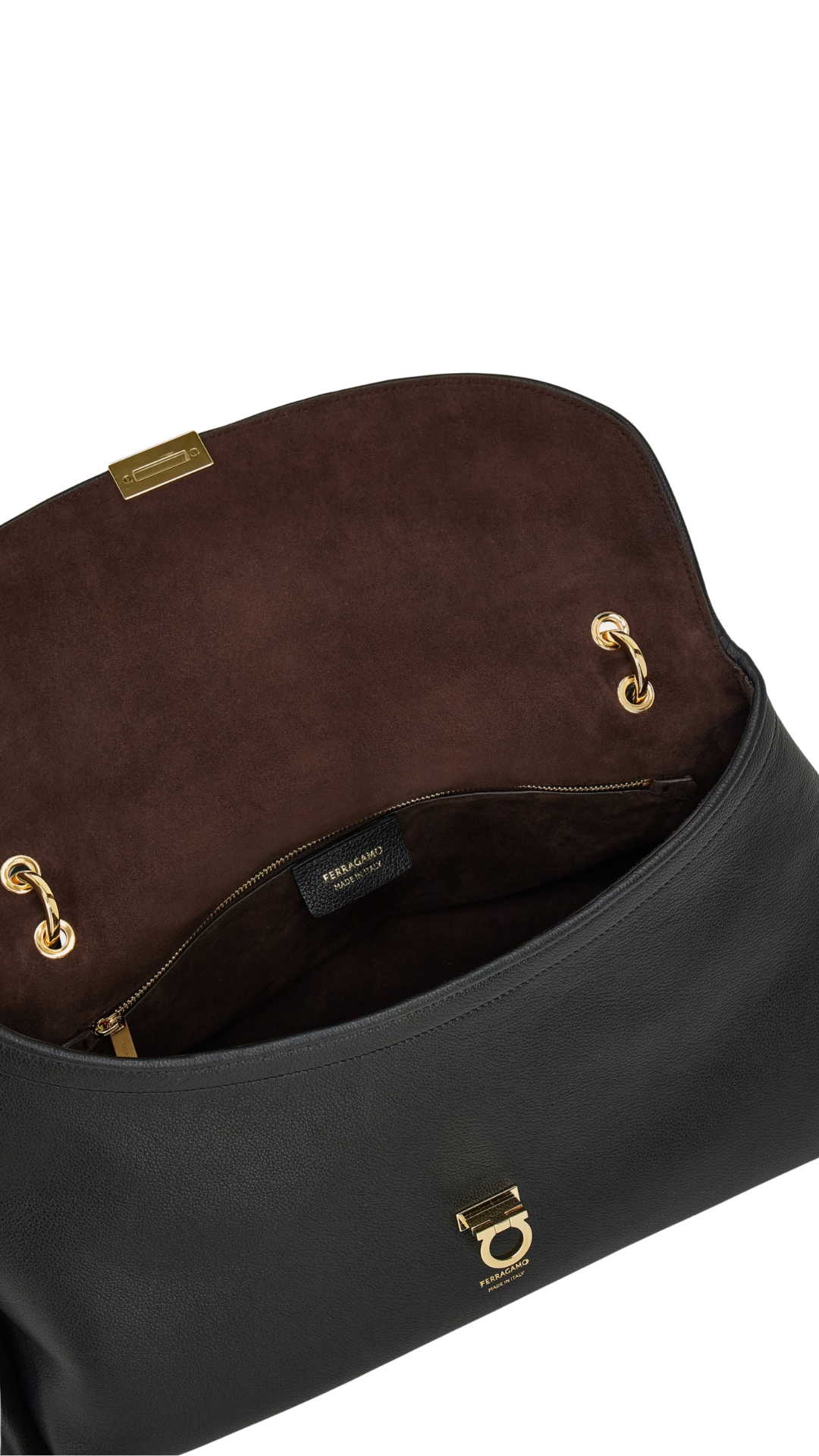 Ferragamo Sofia 2026 Shoulder Bag (L) in Black