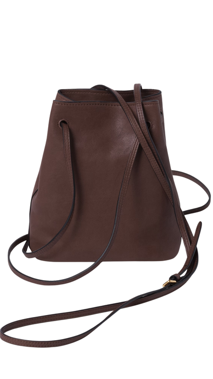 Nappa Leather Mini-Bag in Briarwood