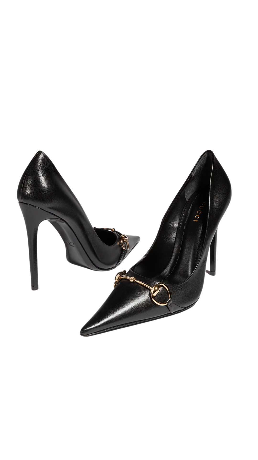 Donna Pump in Black Leather