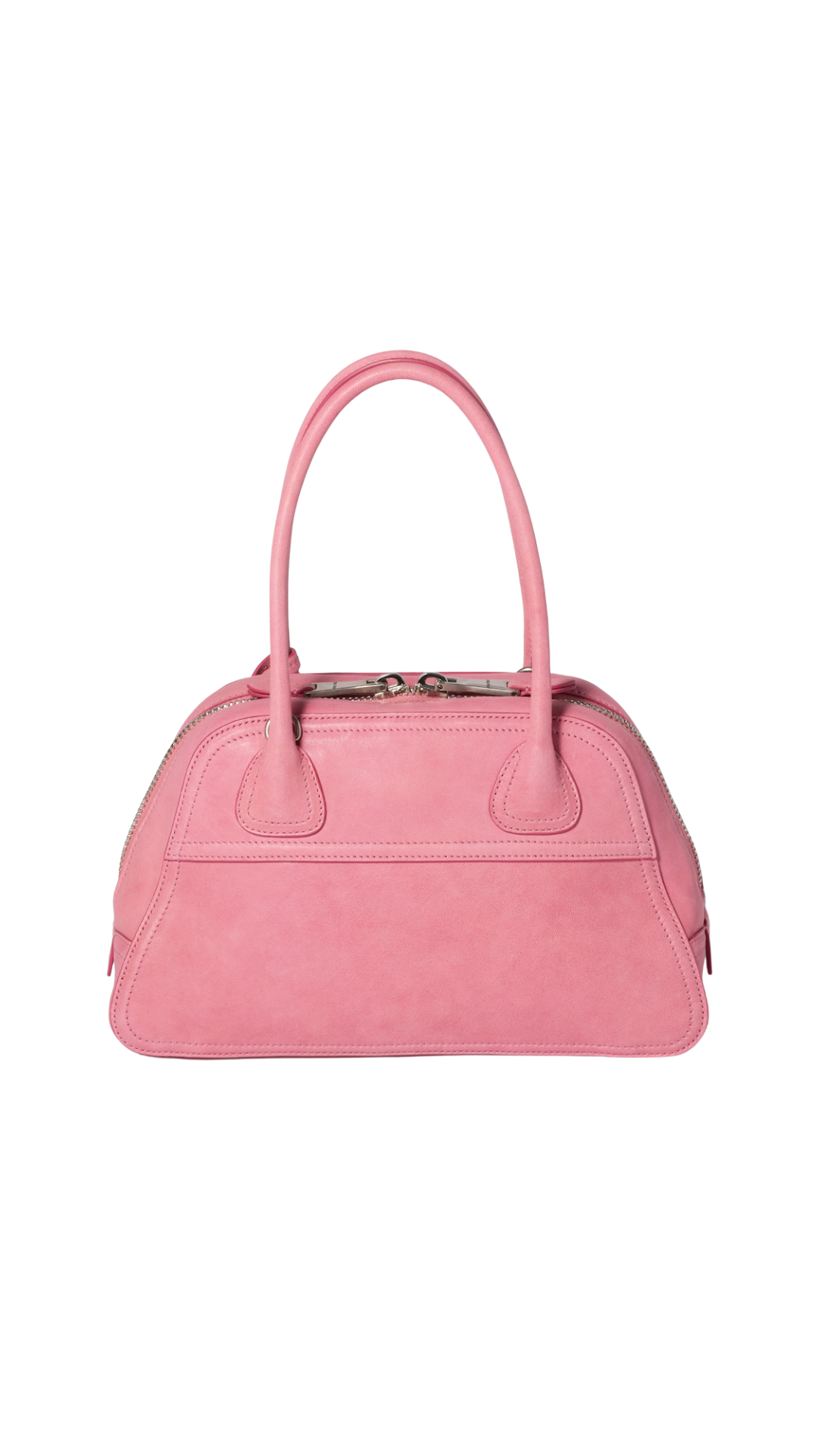 Vivant Nappa Leather Bag in Begonia Pink