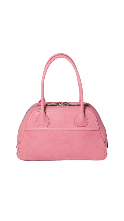 Vivant Nappa Leather Bag in Begonia Pink