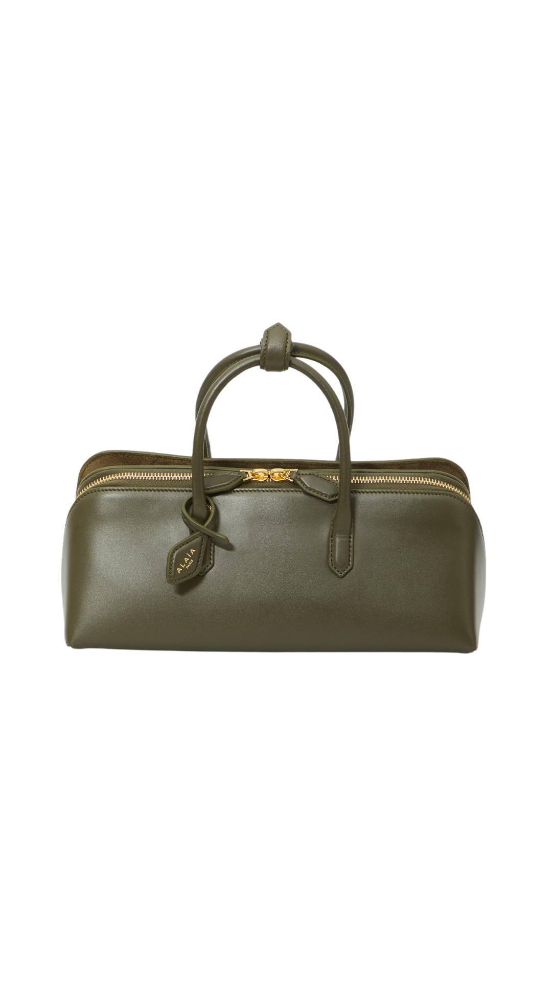 Delta Small Bag in Green Box Calfskin