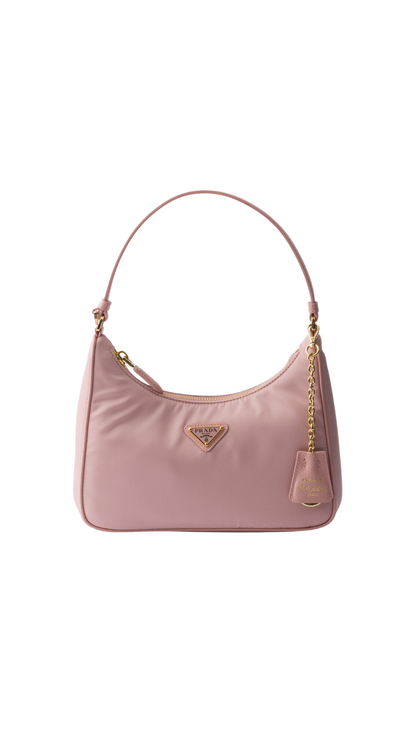 Prada Re-Edition 2005 Re-Nylon and Saffiano Mini Bag in Pesco