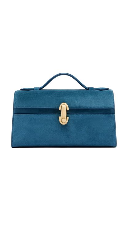 Symmetry Pochette Bag in Blue