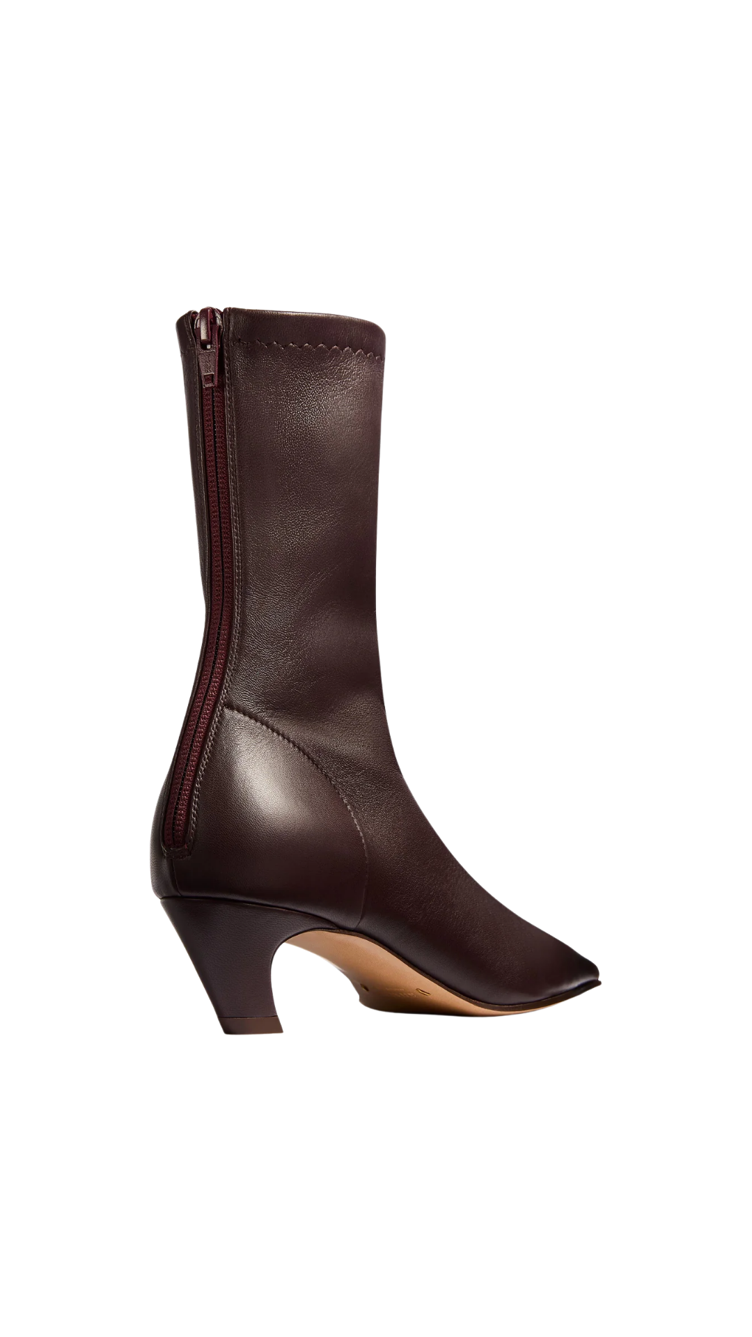 Arizona Stretch Ankle Boot in Bordeaux