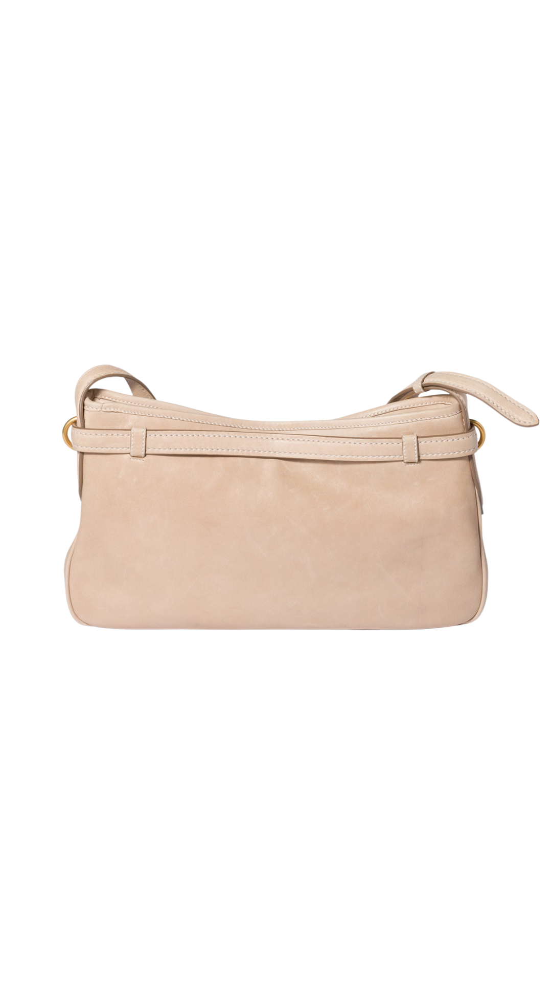 Aventure Nappa Leather Bag in Sand Beige
