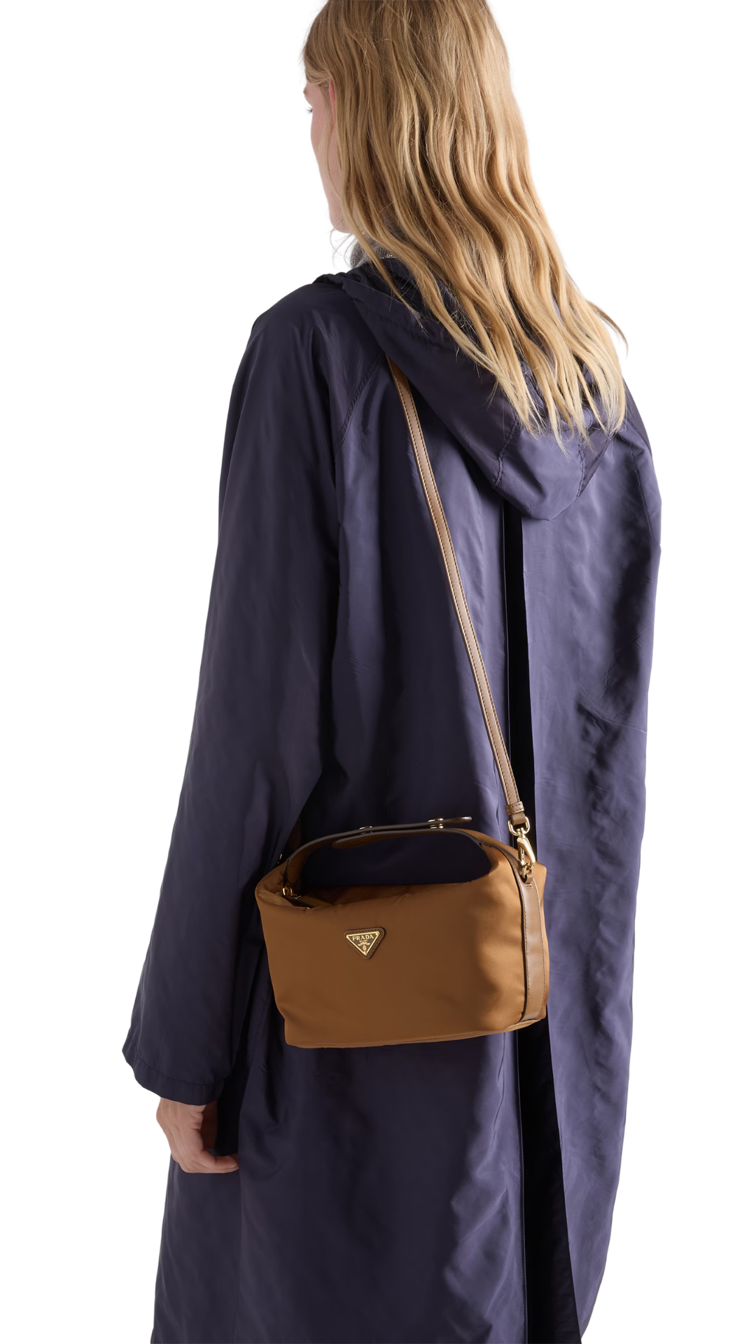 Chérie Re-Nylon Mini-Bag in Brandy