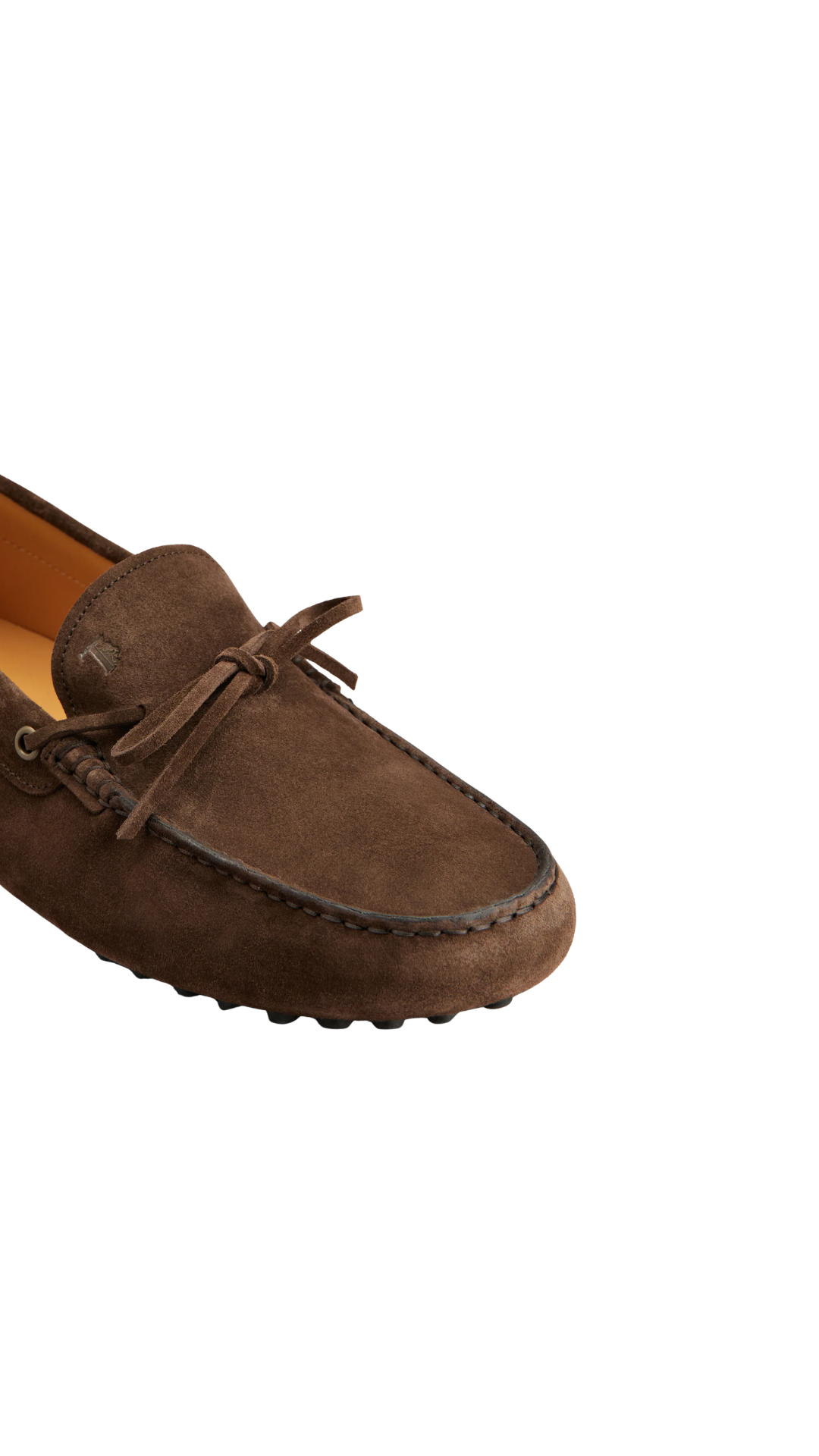 Gommino Loafers in Brown Suede