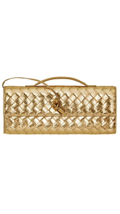Andiamo Clutch en oro