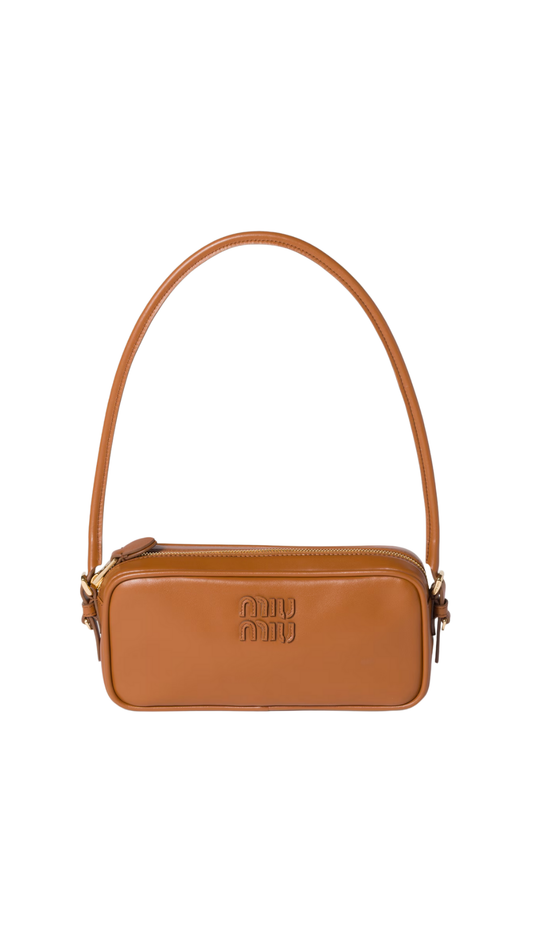 Leather Pouch in Cognac