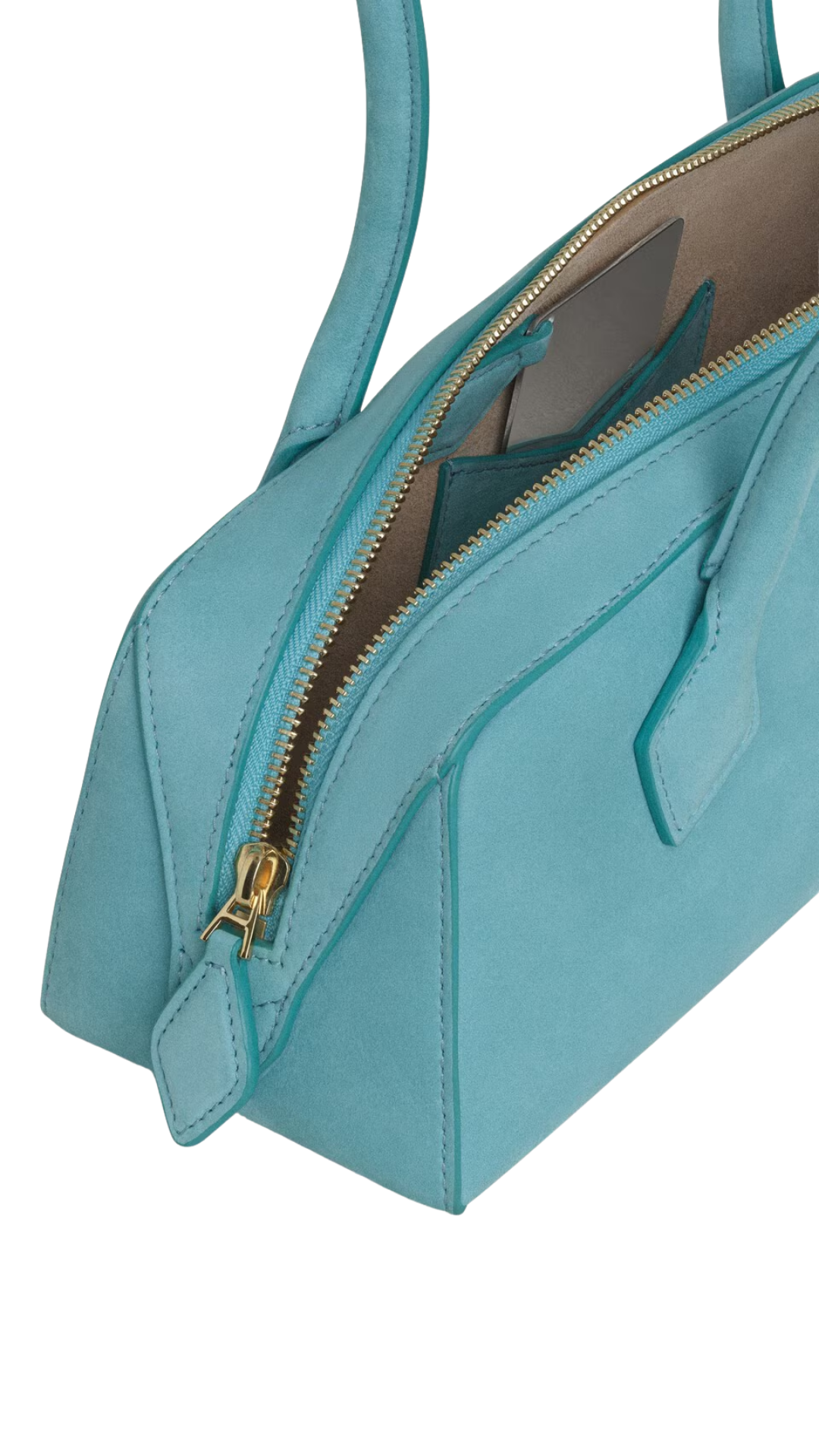 Le Teckel Medium Bag in Apatite Nubuck