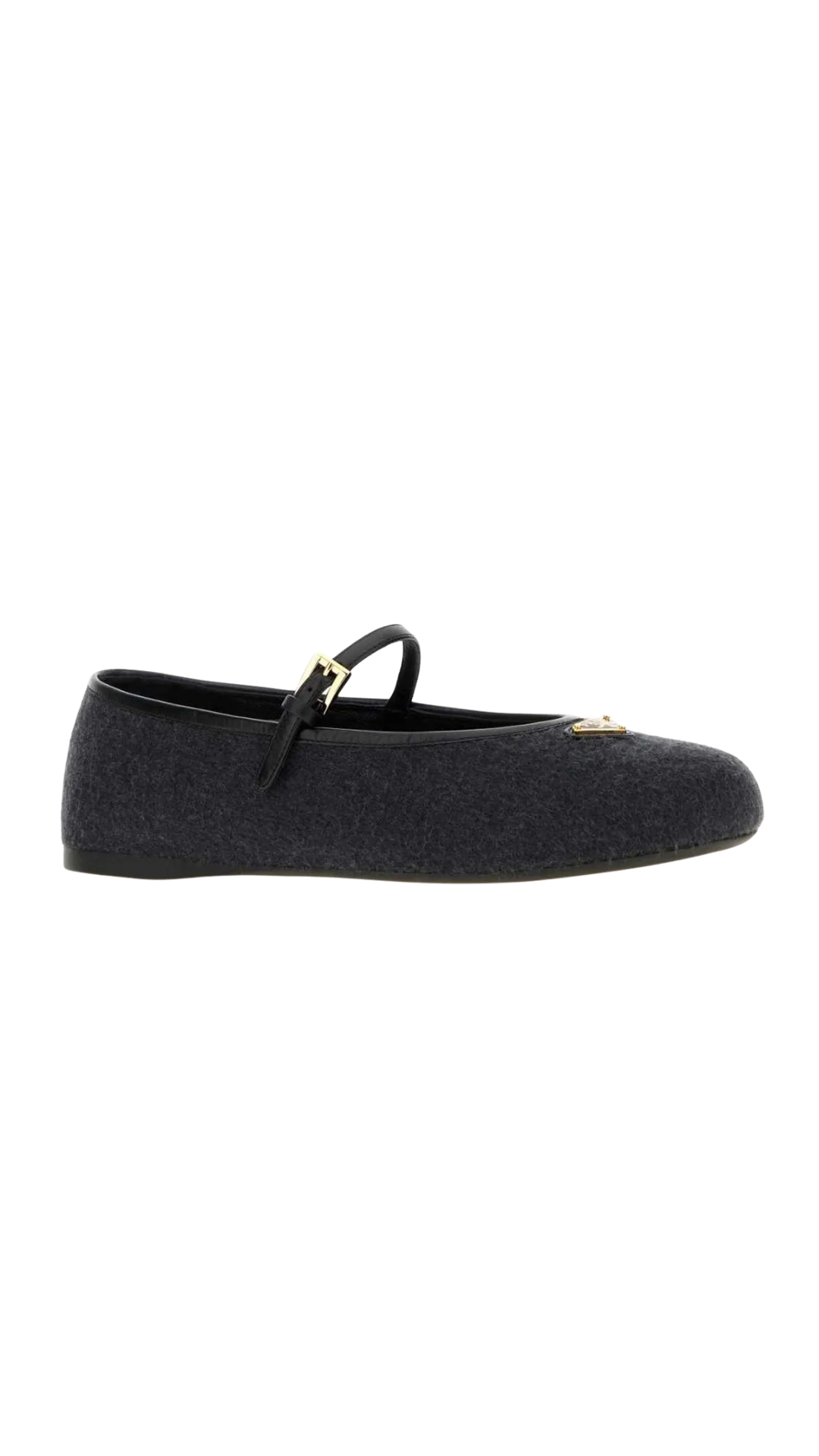 Buckled Strap Ballet Flats