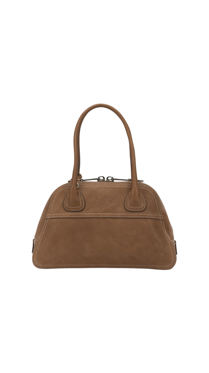 Vivant Leather Bag in Brown