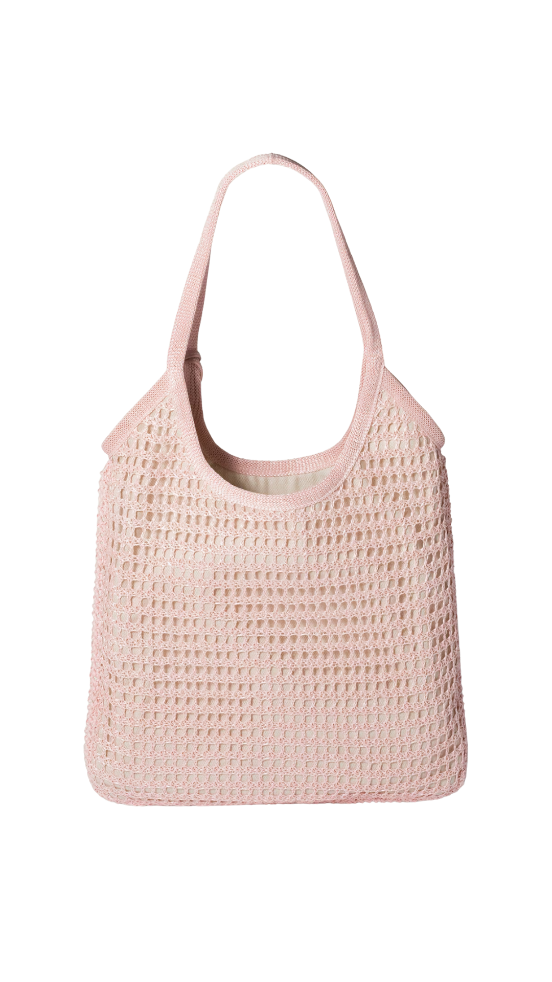 Ivy Raffia Crochet Bag in Orchid Pink